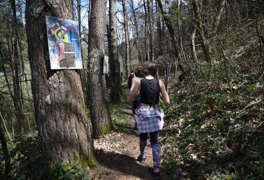 Randonnée et art s’entremêlent