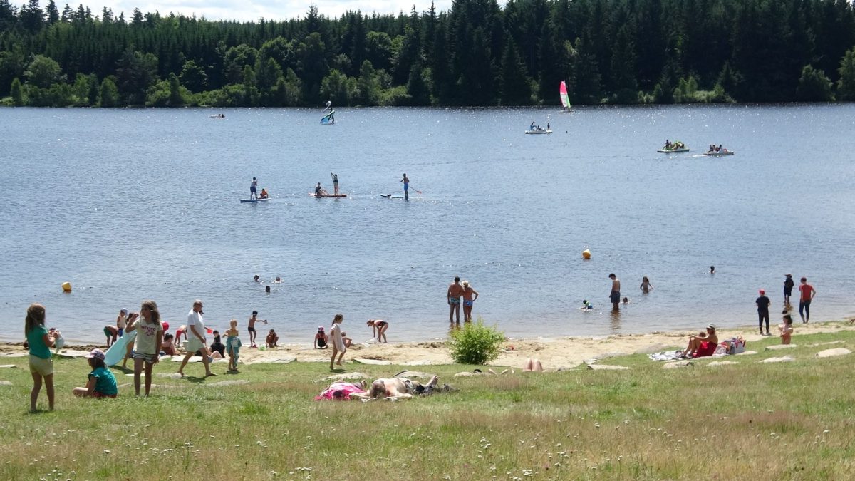 Lac de Devesset baignade