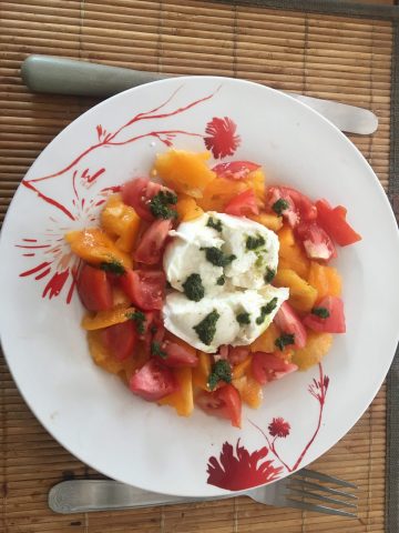 Salade de tomates