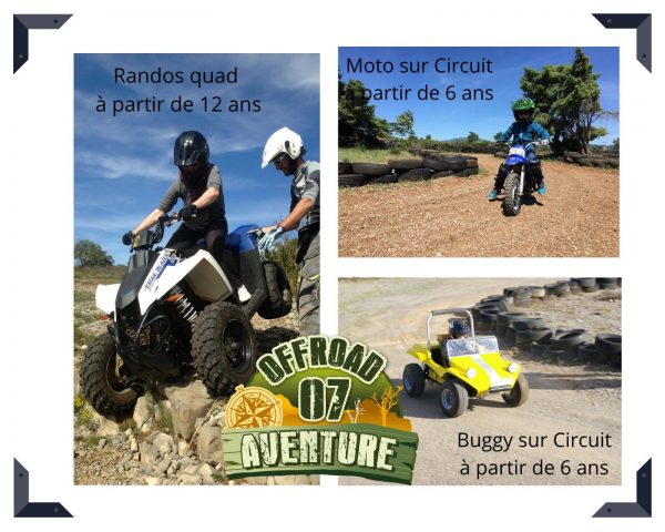 Quad Buggy Moto ardèche