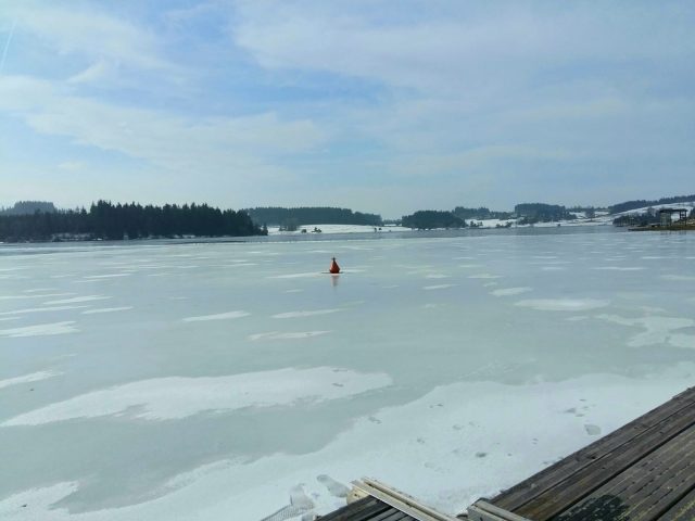 Lac gelé Devesset