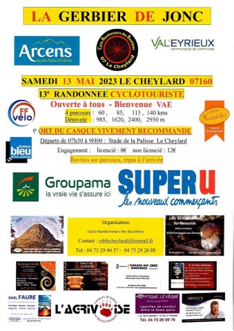 13ème Randonnée Cyclotouriste