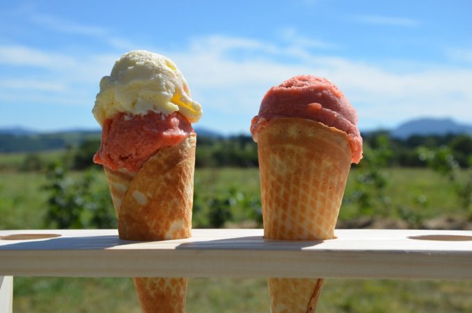 Glaces et sorbets maison