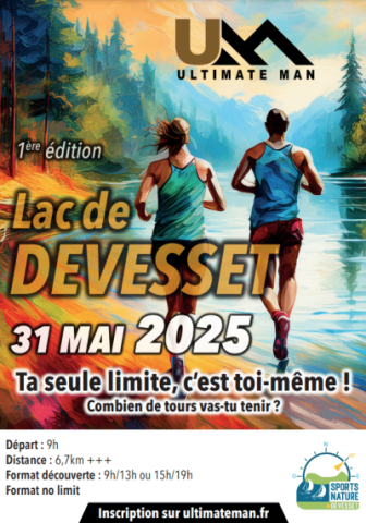 Ultimate Man : Lac de Devesset – Discovery et No Limit 2025_Devesset