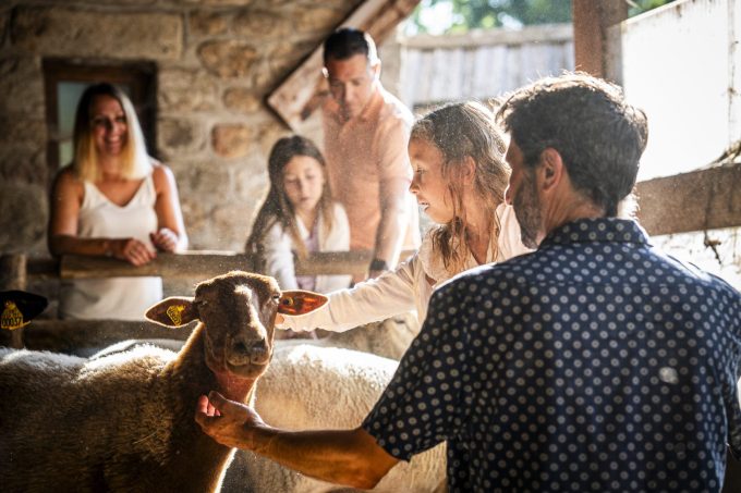 Ardelaine visite guidée