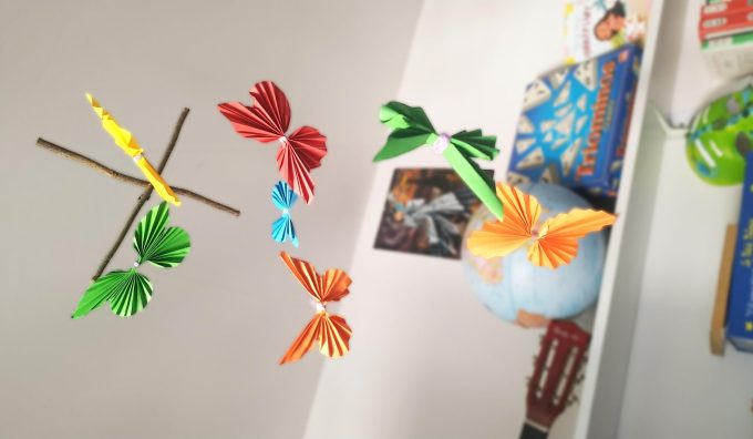 Atelier création de mobile à papillons