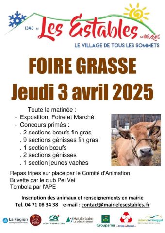 Foire Grasse des Estables_Les Estables
