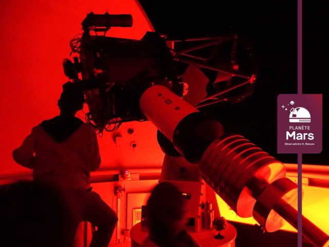 Observation des étoiles au télescope RC600