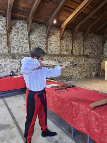 Initiation au tir à l’arbalète et au papegai
