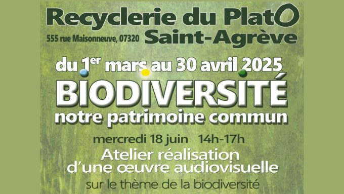 Atelier montage vidéo sur le thème de la biodiversité_Saint-Agrève