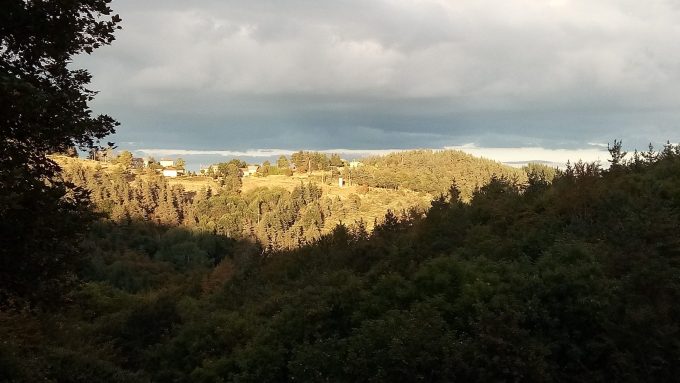 Vue depuis le gîte