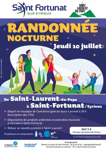 Randonnée Nocture_Saint-Laurent-du-Pape