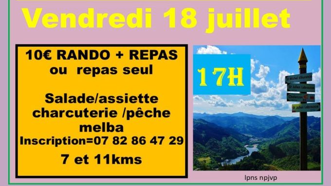 Rando – repas