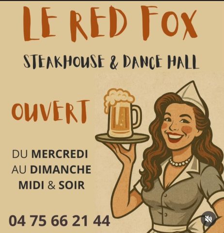 Le Red Fox – Le Steakhouse Saloon_Saint-Agrève