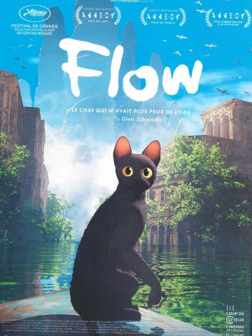 Video projection du film « Flow, le chat qui n’avait plus peur de l’eau »_Saint-Agrève