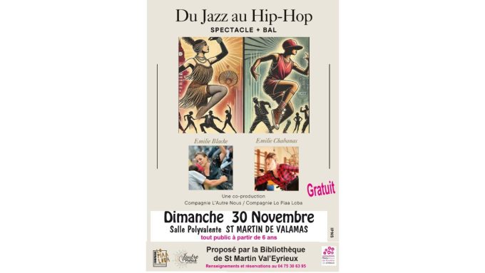 Médiathèque des Boutières : Du Jazz au Hip-Hop