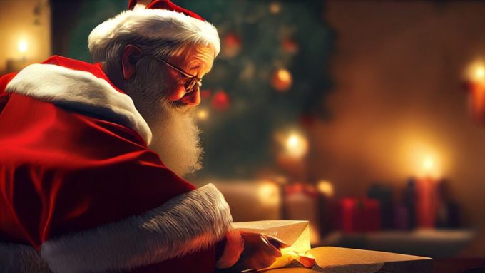 Noël féérique – Le train de la lettre au Père Noël