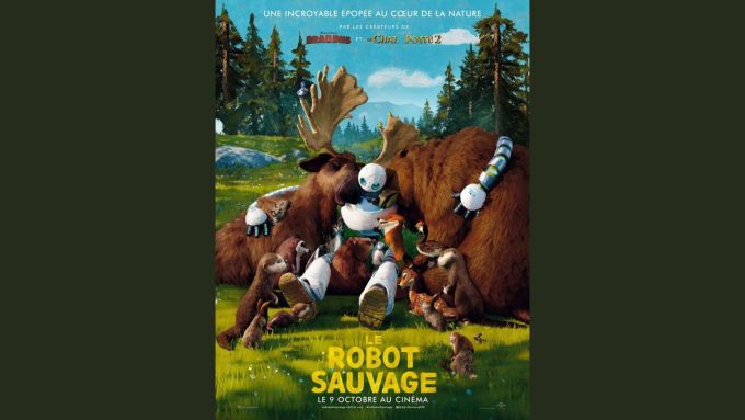 Vidéo projection du film « Le Robot Sauvage »