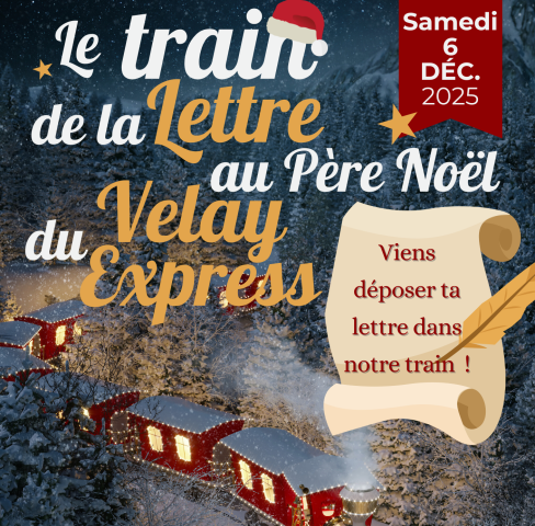 Train spécial lettre au Père Noël_Tence