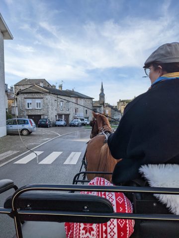 Dans tes pas ! balade en voiture attelée._Saint-Agrève