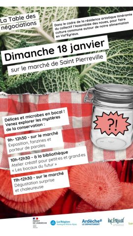 Saison culturelle de Val&rsquo;Eyrieux : La Table des Négociations_Saint-Pierreville