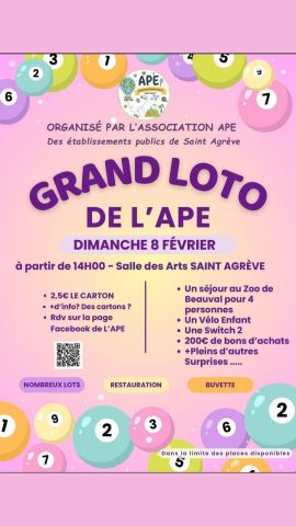 Grand loto de l&rsquo;APE