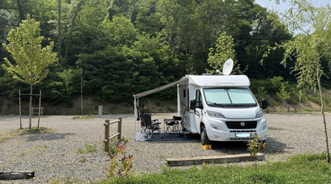 Aire de camping-cars Les berges de L&rsquo;Eyrieux_Le Cheylard