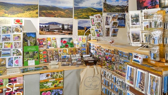 Point de vente d&rsquo;objets souvenirs