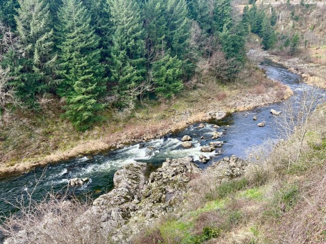 L&rsquo;Eyrieux depuis la maison