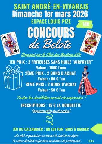 Concours de belote