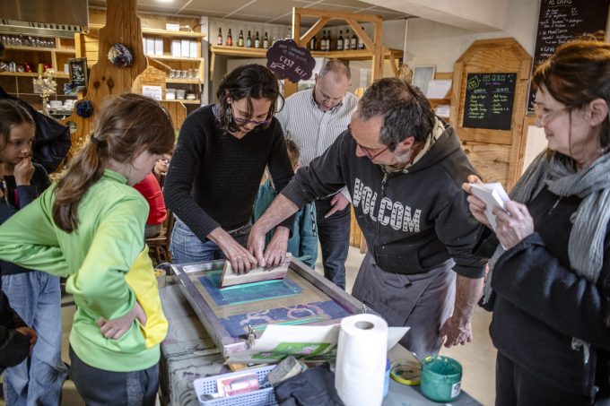 Atelier de sérigraphie