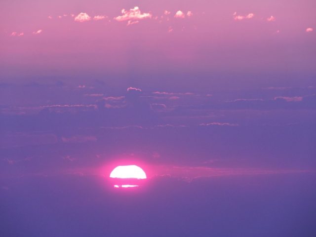 lever de soleil Mont Mézenc